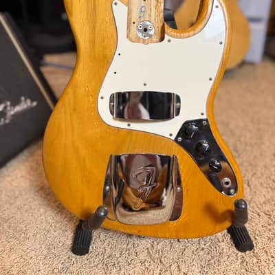 Vintage 1974 Fender Jazz Bass Loaded Body Natural Finish All Original! Trades Welcome! image 1
