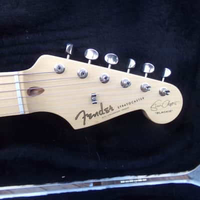 2014 Fender Eric Clapton 'Blackie' Stratocaster w/Seymour Duncan and other replacement pickups image 11