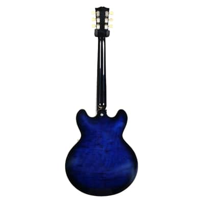 Gibson ES-335 Figured - Deep Ocean Burst image 4
