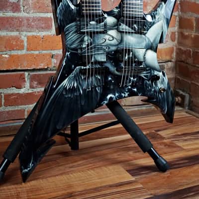 (Video Demo) Jackson USA Custom Shop Pablo Masterbuilt Double Neck 6 & 7 2009 Custom Graphic image 5