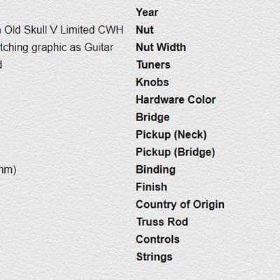 Dean Eric Peterson Old Skull V EMG 81,85 Flat Top Electric Guitar image 2