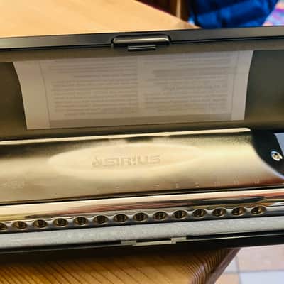 Suzuki Sirius S-56S Chromatic harmonica 2023 - Chrome image 3