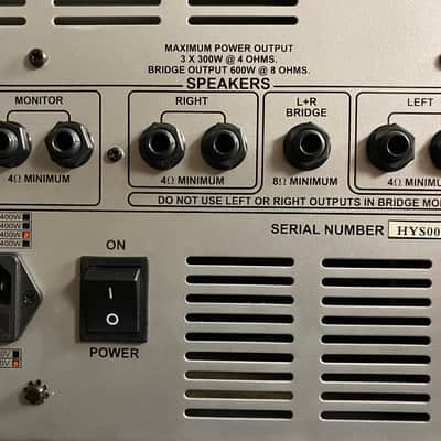 Laney CD1090S powered mixer amp 3 x 300w RMS image 5