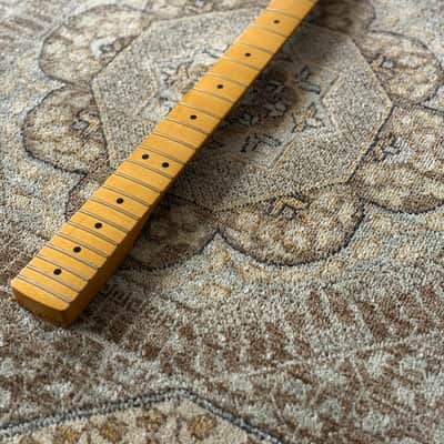 Fender Sub-Sonic Baritone Stratocaster Neck, 22 Medium Jumbo Frets, Maple image 5