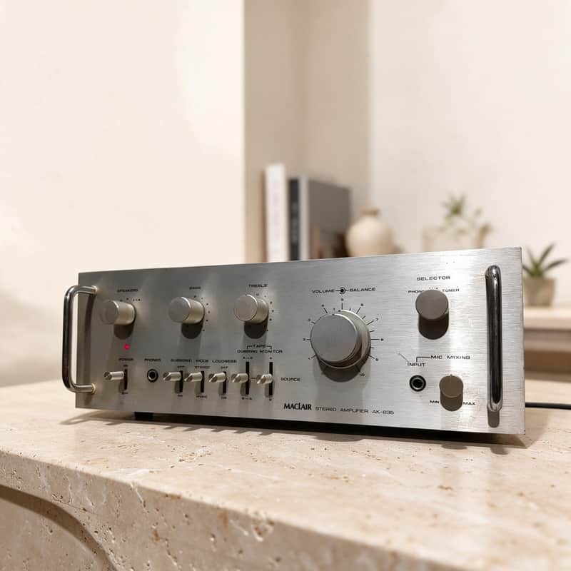 MACLAIR AK635 Rare Vintage Stereo Amplifier Tested Working Hi-Fi Warranty image 1