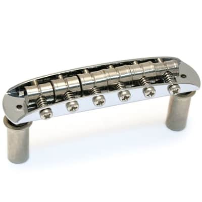 SB-0223-010 Chrome Bridge for Fender Mustang® Guitar & Jaguar/Jazzmaster
