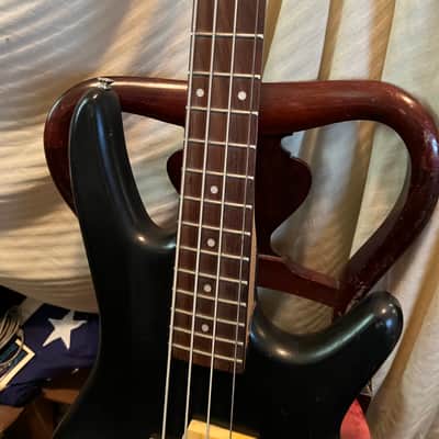 Ibanez  grr 190 bass guitar with dimarzio pickups black image 3