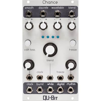 Qu-Bit Electronix Chance Eurorack Random Module (Silver) image 1