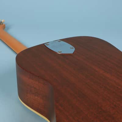 1960s Vintage Fender Newporter Acoustic Guitar Mahogany w/ Case Excellent Con. image 22