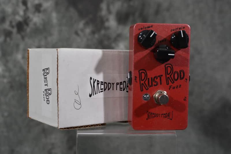 Skreddy Rust Rod Fuzz Pedal w Box & FAST Same Day Shipping image 1