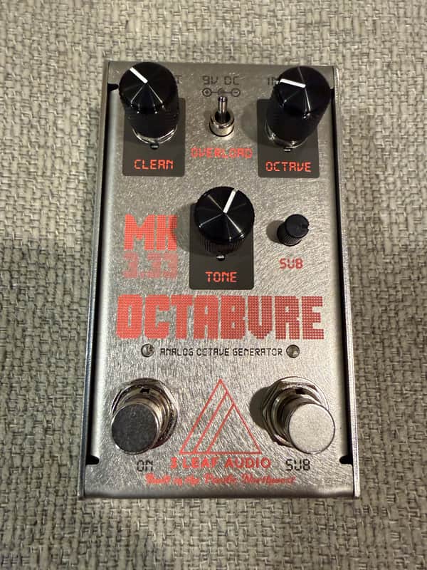 3Leaf Audio Octabvre MK3.3 Rocket Red 2026 - Like New image 1