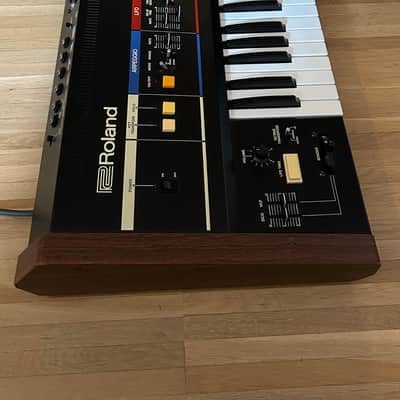 Roland Juno-6 61-Key Polyphonic Synthesizer 1982 - 1984 - Black image 10