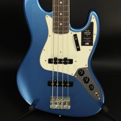 Fender American Vintage II 1966 Jazz Bass - Lake Placid Blue image 2