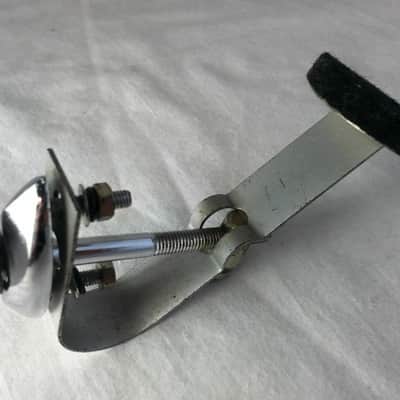 *Sonor Muffler Vintage 60s Tear Drop Style Drums-Snare/Tom Chrome Black Felt* image 3