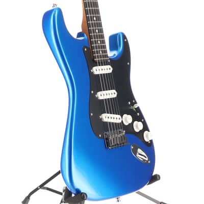 Fender American Ultra II Stratocaster, Ebony Fingerboard, Noble Blue (M6) (20637) image 3