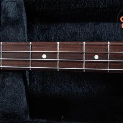 2018 Fender Japan Traditional 60s Precision Bass Midnight – Matching Headstock, Gold Hardware, MIJ, Hard Case image 4
