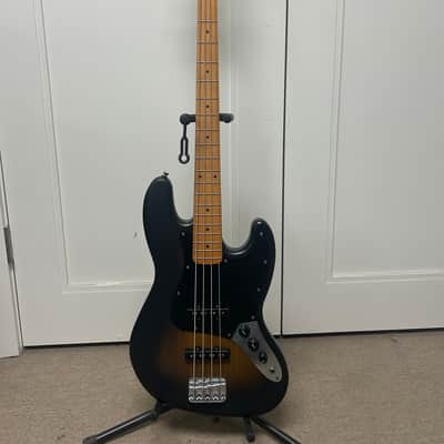 Squier 40th Anniversary Vintage Edition Jazz Bass - Satin Wide 2-Color Sunburst image 1