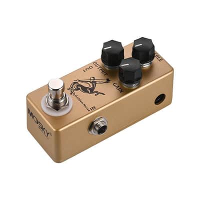 MOSKY Classic Golden Horse Guitar Pedal Overdrive Guitar Effect Pedal image 3