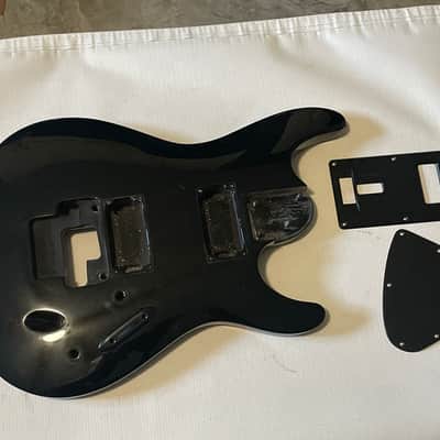2006 Korean Ibanez S520EX S Series Black Mahogany Guitar Body Floyd Ready image 1