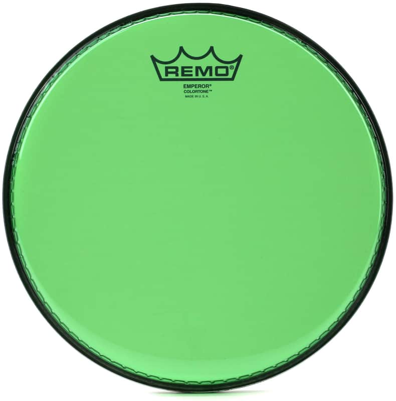 Remo Emperor Colortone Green Drumhead - 10 inch (2-pack) Bundle image 1
