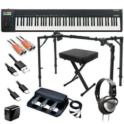 Roland A-88MKII MIDI Keyboard Controller - Studio Rig