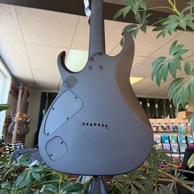 Ibanez RGDRB71-BKF Iron Label 2025 - Present - Black Flat image 12
