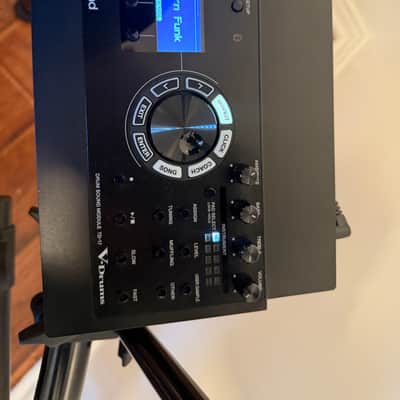 Roland TD-17KVX V-Drum Kit with Mesh Pads 2010s - Black image 2