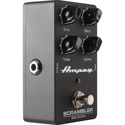 Ampeg Scrambler Bass Guitar Overdrive Effects Pedal image 2
