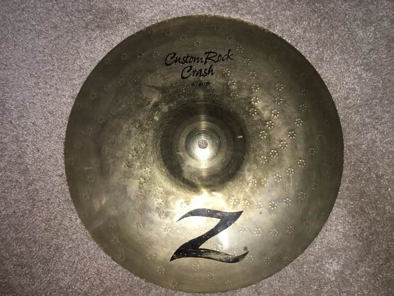Zildjian 16" Z Custom Rock Crash Cymbal 1993-2001 image 1