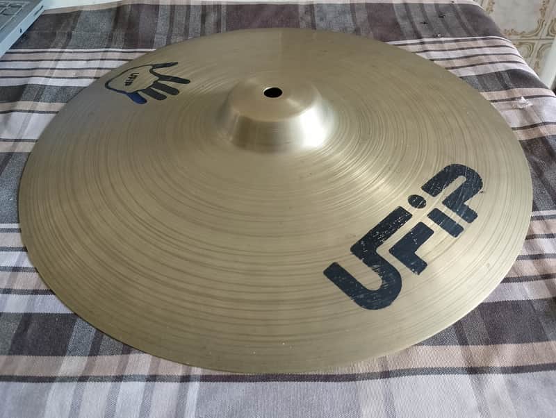 Ufip 14" Hand Cymbal - Rare image 1