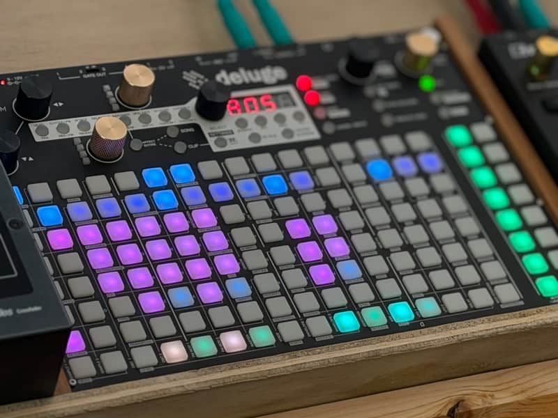 Synthstrom Audible Deluge 64-Voice Desktop Synthesizer with Numeric Display