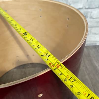 Yamaha Stage Custom Birch Tom Drum Shell 16”x16” Bare Wood Project #DY25 image 4