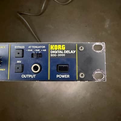 Korg SDD-3000 Digital Delay 1980s - Black image 5