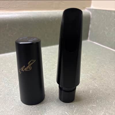 E. Rousseau 4R Classic Baritone Saxophone Mouthpiece - Black Hard Rubber image 4