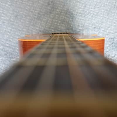 Vintage 1950-60s Geronimo Villafan La Michoacana Classical Flamenco Acoustic Guitar Made In Mexico Beautiful Design Lush Huge Tones Garrido Case image 14