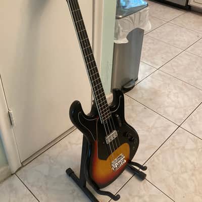 Teisco Bass 1960s - Sunburst image 6