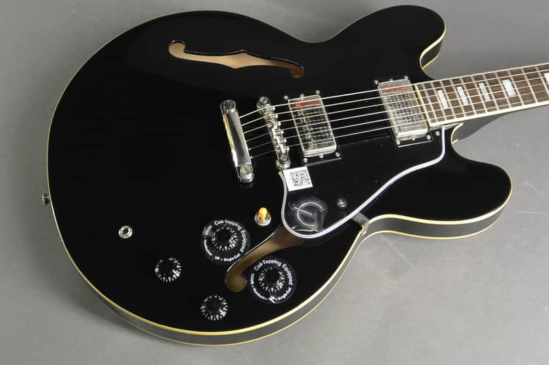 Epiphone Limited Edition ES-335 PRO Ebony | Reverb