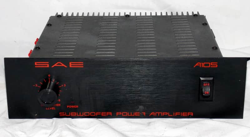SAE A105 100W Subwoofer Power Amplifier image 1