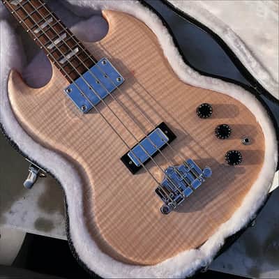 Gibson SG Supreme Bass Natural Flame Maple Top EB3 - Guitar of the week 2007 (GOTW) - w/OHSC image 3