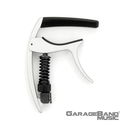 D'Addario PW-CP-09S NS Tri-Action Guiar Capo, Silver image 1