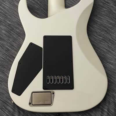 ESP E-II M-II 7B Baritone Evertune 7 String Pearl White image 12