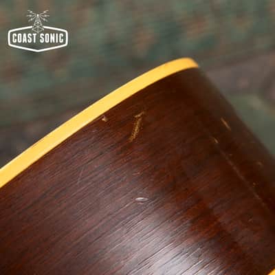 1967 Gibson LG-1 Acoustic Guitar with original Chipboard Alligator Case image 21
