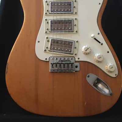 1970's Univox Ripper Model U1851 Natural Maple image 3