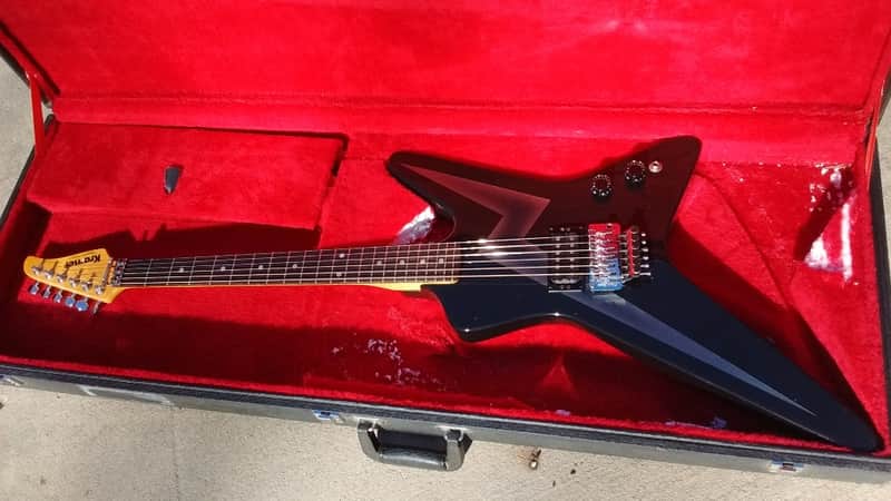 Vintage 1982 Kramer Voyager - Custom Graphic Finish - Floyd Rose image 1