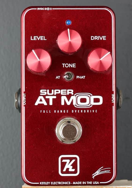 Keeley Super AT Mod Drive Andy Timmins Signature Pedal Limited Edition Pre-Owned image 1