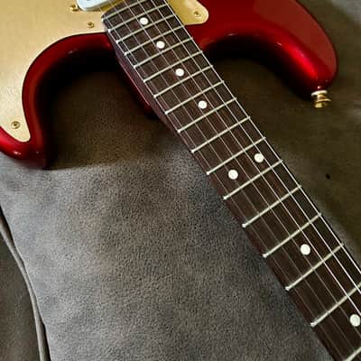 Fender Mod Shop Stratocaster 2024 - Candy Apple Red Metallic image 7