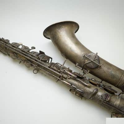 Magnificent Antique Frank Holton Tenor Saxophone, USA, sax body only image 13