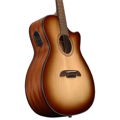 Alvarez Artist AG60CE Shadowburst Grand Auditorium Size Acoustic Electric Guitar image 2