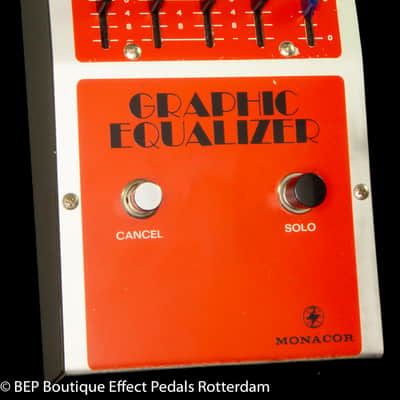 Monacor GC-1000 Graphic Equalizer aka " The  Impersonator " late 70's made in Japan image 3