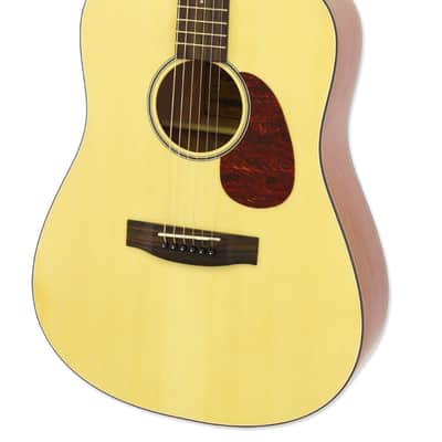 Aria ARIA-111-MTN Vintage 100 Dreadnought, Matte Natural Finish, Spruce Top, New image 1